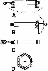 ARO/Ingersoll-Rand 20536 Air Cylinder L Bracket: 4" Bore, Use with ARO Economair Cylinders Image