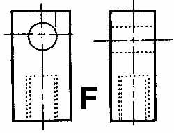 ARO/Ingersoll-Rand 116047 Air Cylinder Rod Eye: 3/4-16 Thread, Use with Provenair Series Image