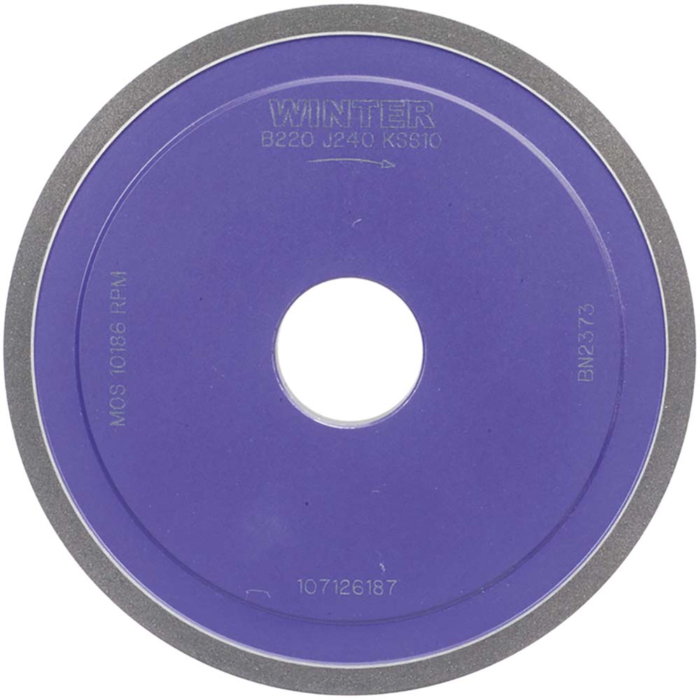 Norton Surface Grinding Wheel 6" Dia, 1/2" Thick, 11/4" Arbor, 220