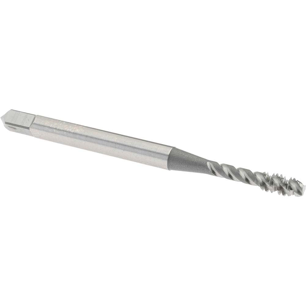 OSG 2916600 Spiral Flute Tap: #4-40, UNC, 3 Flute, Modified Bottoming, Vanadium High Speed Steel, Bright/Uncoated Image