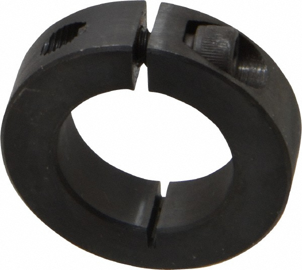 Climax Metal Products 11/8" Bore, Steel, One Piece Clamp Collar