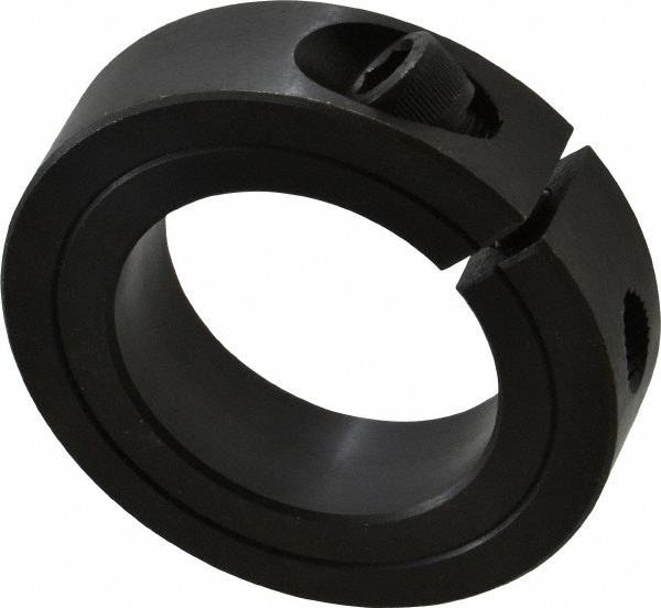 Climax Metal Products 15/8" Bore, Steel, One Piece Clamp Collar