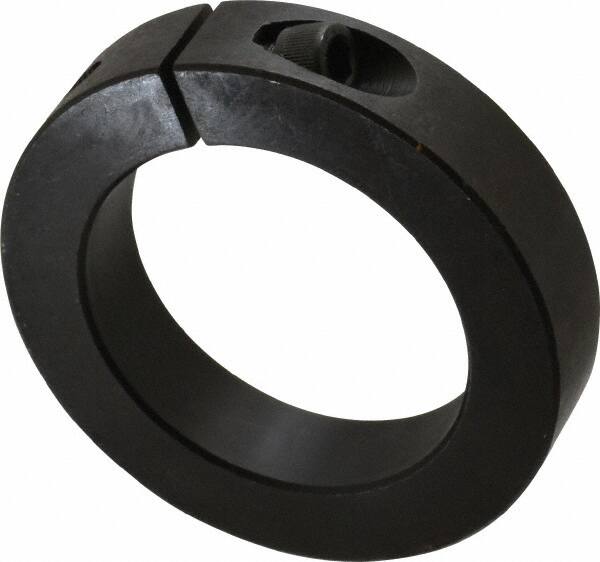 3-1/2 1-Piece Clamping Collar 1C-Series Black Oxide Steel