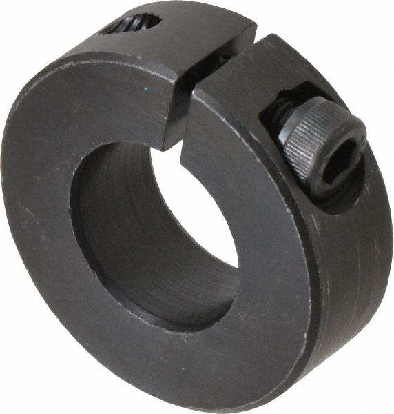 Climax Metal Products 22mm Bore, Steel, One Piece Clamp Collar 35460609 MSC Industrial Supply
