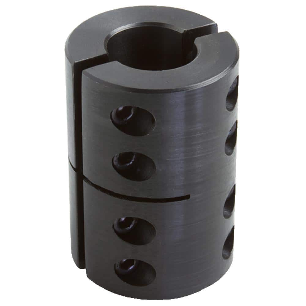 1/2" Inside x 1-1/4" Outside Diam, Two Piece Rigid Coupling without Keyway