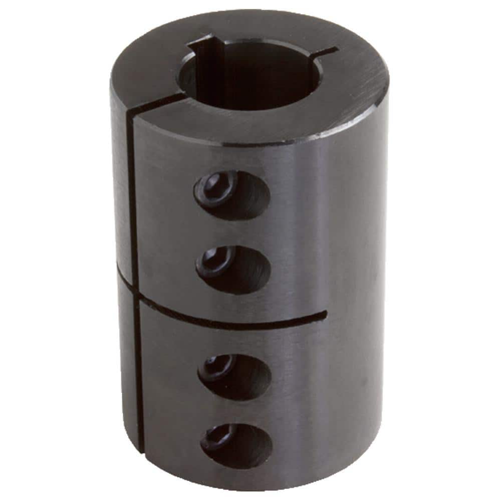 Climax Metal Products CC-025-025-KW Shaft Collar: Clamping Shaft, 0.25" Bore Dia, 13/16" OD, Steel 