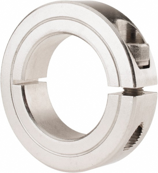 Climax Metal Products 11/4" Bore, Stainless Steel, One Piece Clamp