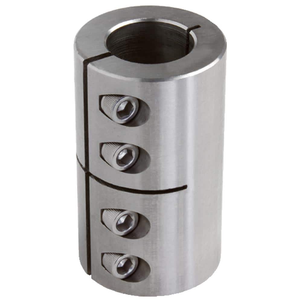 Climax Metal Products MISCC-09-09-S 9mm Inside x 24mm Outside Diam, One Piece Split Clamping Collar 