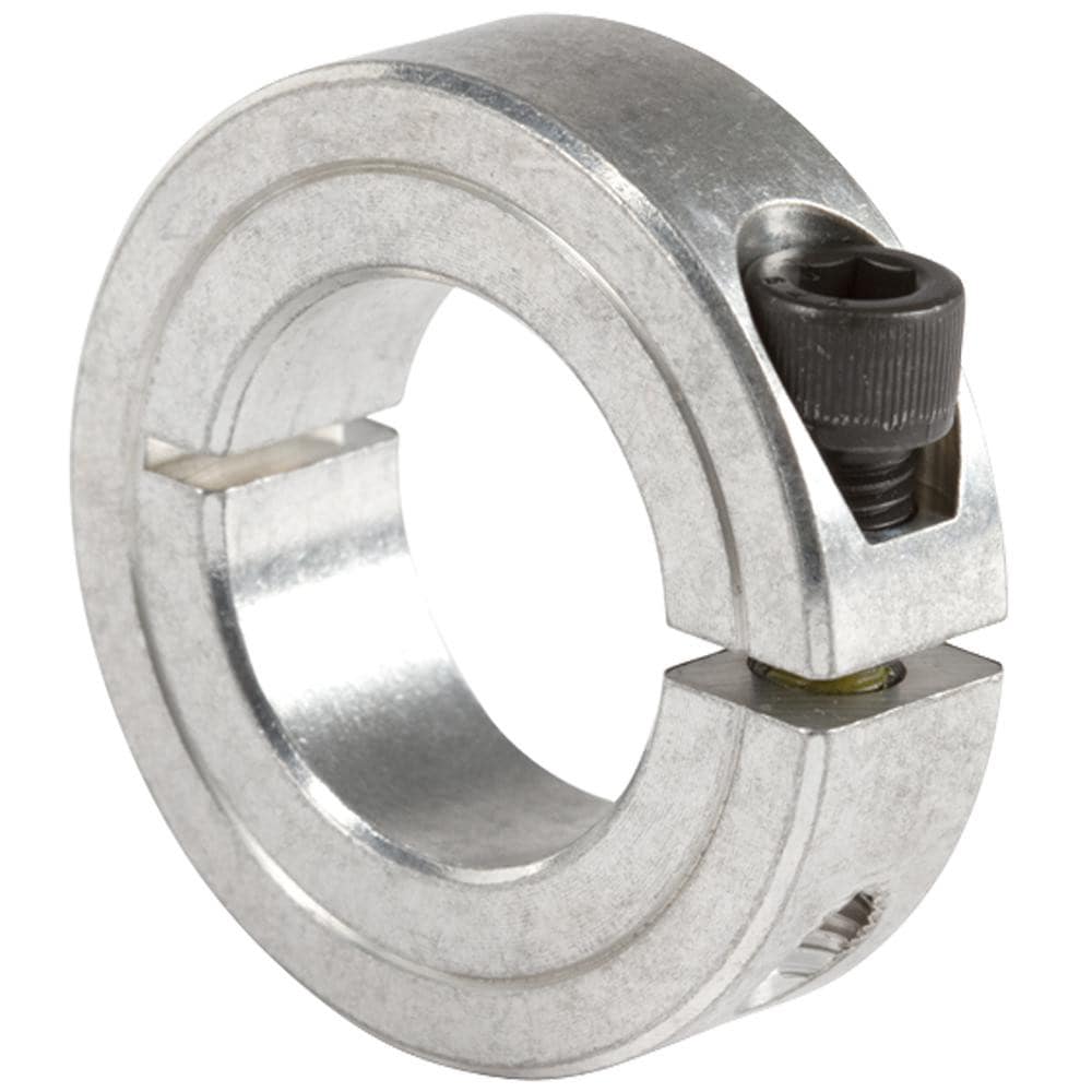 Climax Metal Products 1C-143-A Shaft Collar: Clamping Shaft, 2-1/4" OD, Aluminum Image