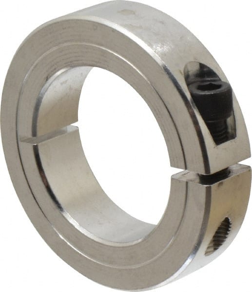 1/4" Inch Aluminum Single Split Shaft Collar 1pc 1ASC-025 
