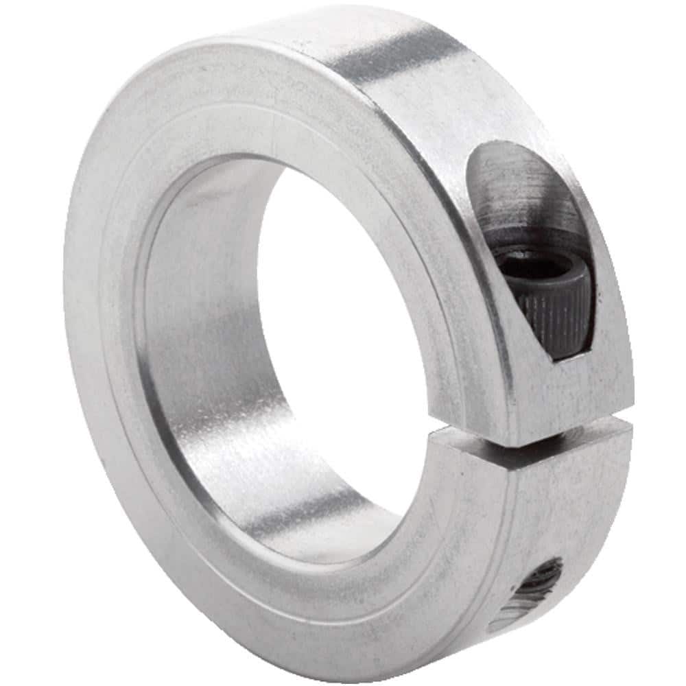 Climax Metal Products 1C-156-A Shaft Collar: Clamping Shaft, 1.563" Bore Dia, 2-3/8" OD, Aluminum 