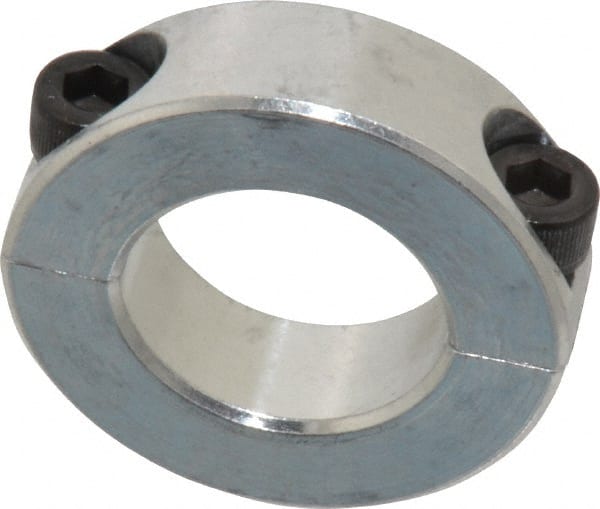 Climax Metal 2C-275-A Aluminum Two-Piece Clamping Collar With 3//8-24 x 1 1//4 Set Screw 2-3//4 Bore Size 4 OD