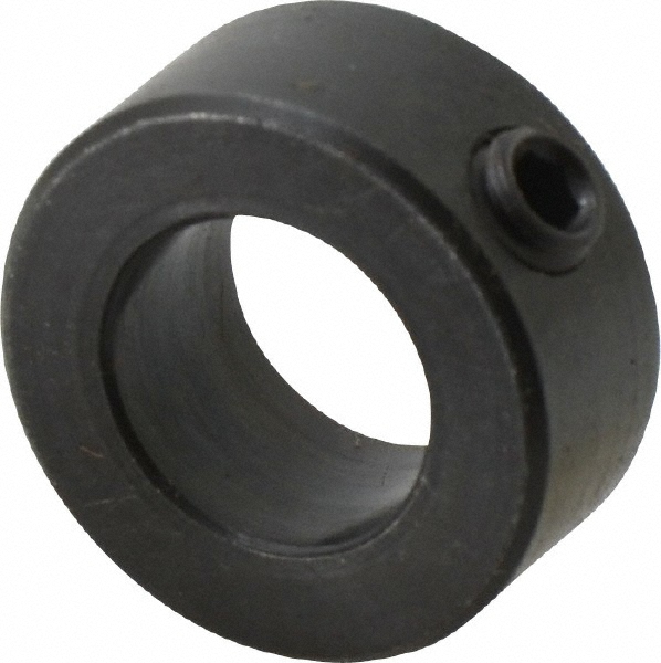 Climax Metal Products 9/16" Bore, Steel, Set Screw Shaft Collar
