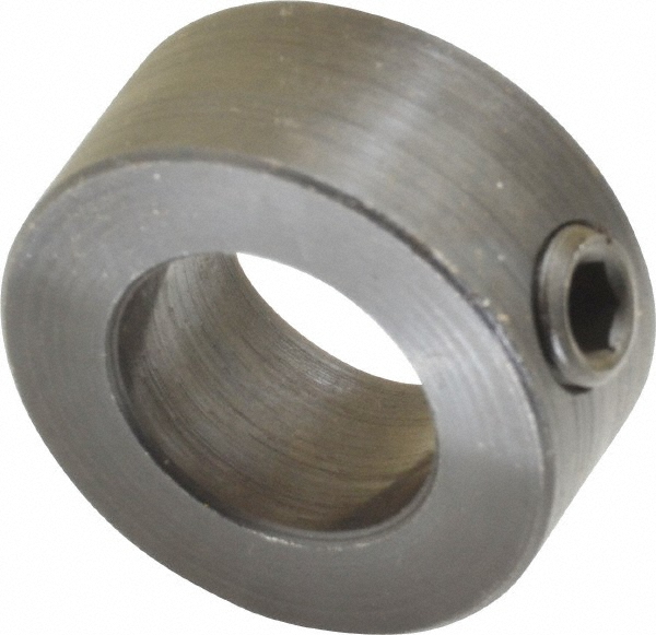 Climax Metal Products 5/8" Bore, Steel, Set Screw Shaft Collar