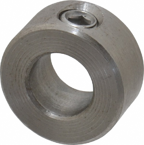 thumbnail image 2 of 4x 1/4" Solid Stainless Steel Set Screw Collar Stop – SHORENUTZ SSC25 – New 2 of 4