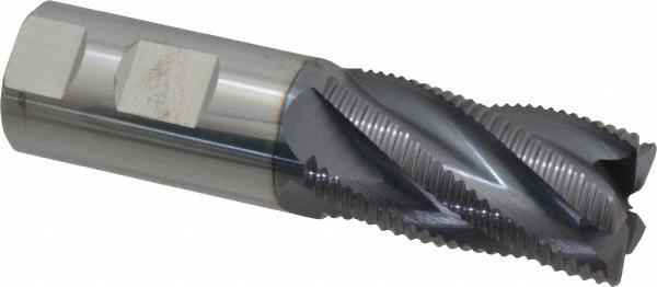 Accupro 12179557 Square End Mill: 1 Dia, 1-3/4 LOC, 1 Shank Dia, 4 OAL, 5 Flutes, Solid Carbide Image