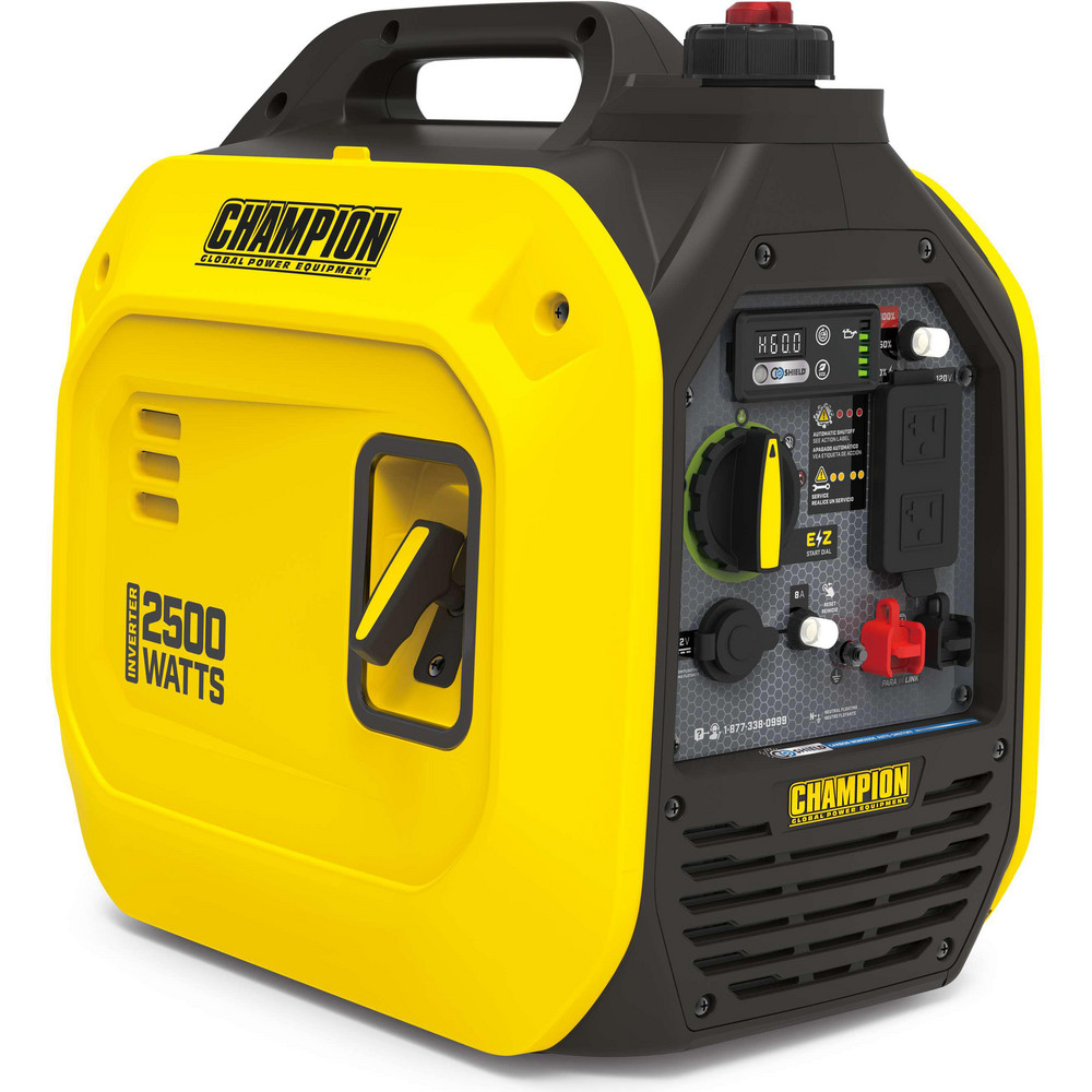 Portable Power Generators: Fuel Type: Gasoline; Starting Method: Recoil; Running Watts: 1.85; Wattage (kW): 2.5