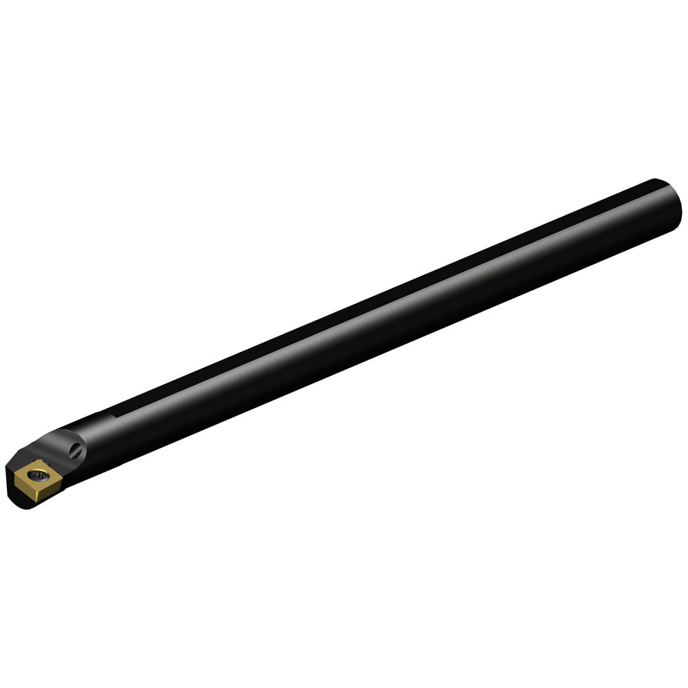 Indexable Boring Bar: E06M-SCLCR2, 12.2 mm Min Bore Dia, Right Hand Cut, 3/8" Shank Dia, Solid Carbide