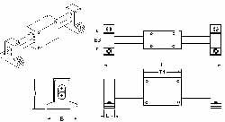 Thomson Industries 2BA080NEL24 Manually Driven Linear Motion System 