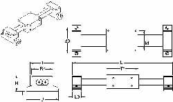 Thomson Industries 2BA060PEL24 Manually Driven Linear Motion System Image