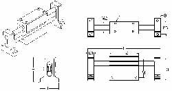 Thomson Industries 2CA160KEL36 Manually Driven Linear Motion System Image