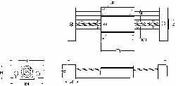 Ball Screw Linear Motion Slide Assembly