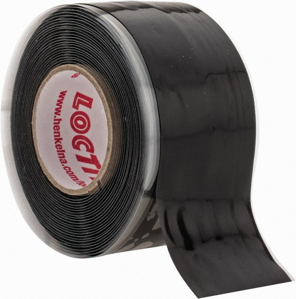 Electrical Tape: 1" Wide, 10' Long, 0.5 mil Thick, Black - -65 to 50 &deg; F Operating Temp, 400 V/mil