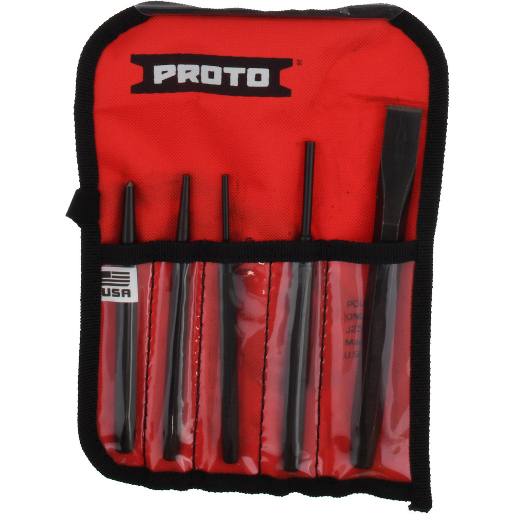 Proto - Punch & Chisel Set: 5 Pc, 5/8
