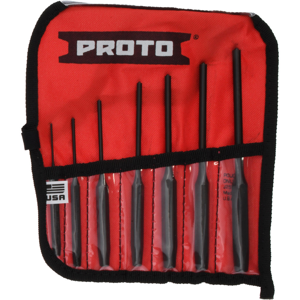 Proto - Proto Pin Punch Set: 7 Piece, 1/16