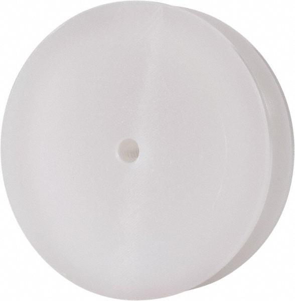 1/4" Bore Diam, 3" OD, Finished Bore Round Belt Pulley