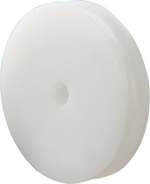 1/2" Bore Diam, 3-1/2" OD, Finished Bore Round Belt Pulley
