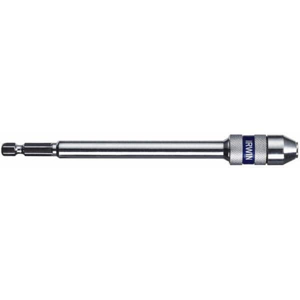 6" Overall Length, Straight Drill Bit Receiver