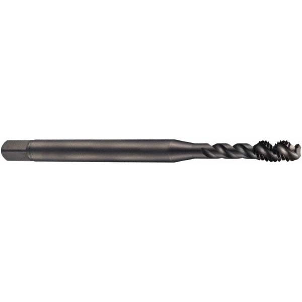 DORMER 5973742 Spiral Flute Tap: M2.50 x, 0.45, Metric Coarse, 3 Flute, Bottoming, 6H Class of Fit, Cobalt, Oxide Finish Image