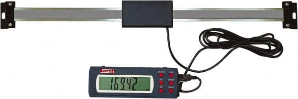 SPI 15-979-8 Horizontal & Vertical Electronic Linear Scale: 0 to 40", 0.0025" Accuracy, 0.0005" Resolution 