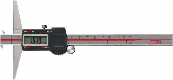 SPI 17-609-9 0" to 8" Electronic Depth Gage 