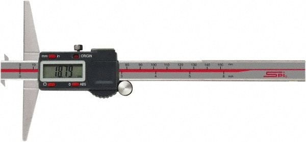 SPI 17-609-9 0" to 8" Electronic Depth Gage Image