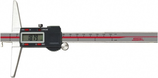 SPI 17-613-1 0" to 12" Electronic Depth Gage Image