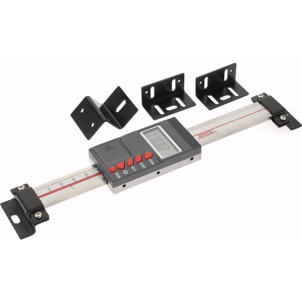 SPI 15-963-2 Horizontal & Vertical Electronic Linear Scale: 0 to 4", 0.0005" Resolution 