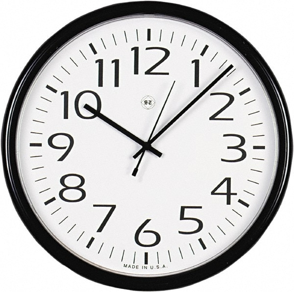 UNIVERSAL - 13.5 Inch Diameter, White Face, Dial Wall Clock - 35664176 ...