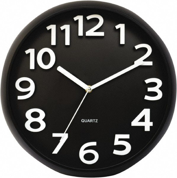 Black Dial Clock | MSCDirect.com