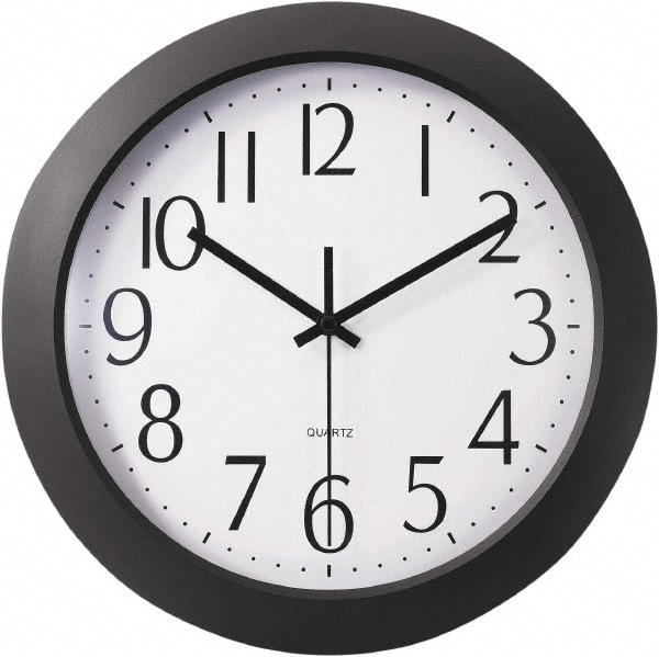 Universal One - 9-1/2 Inch Diameter, White Face, Dial Wall Clock | MSC ...