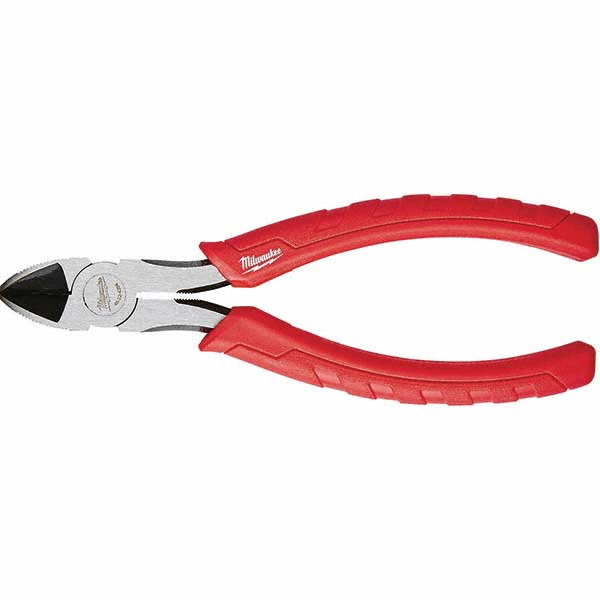 Diagonal Cutting Plier: 0.86" Cutting Capacity - Tapered Head