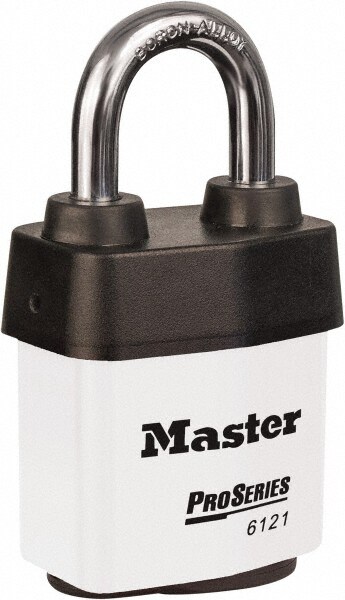 Padlock: Laminated Steel, 2-1/8" Wide