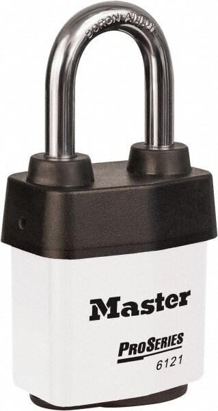 Padlock: Laminated Steel, 2-1/8" Wide