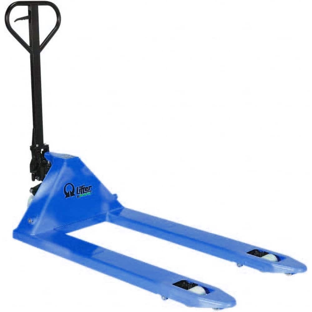 48 Length x 27 Width Fork Vestil PM5-2748-S Full Featured Pallet Truck with Steel Wheels 5500 lbs Capacity