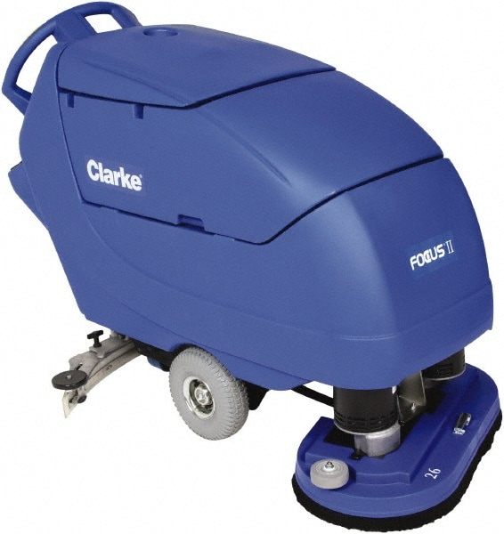 Clarke Focus II Disc Walk Behind Scrubber, 26" Cleaning Path, Disc