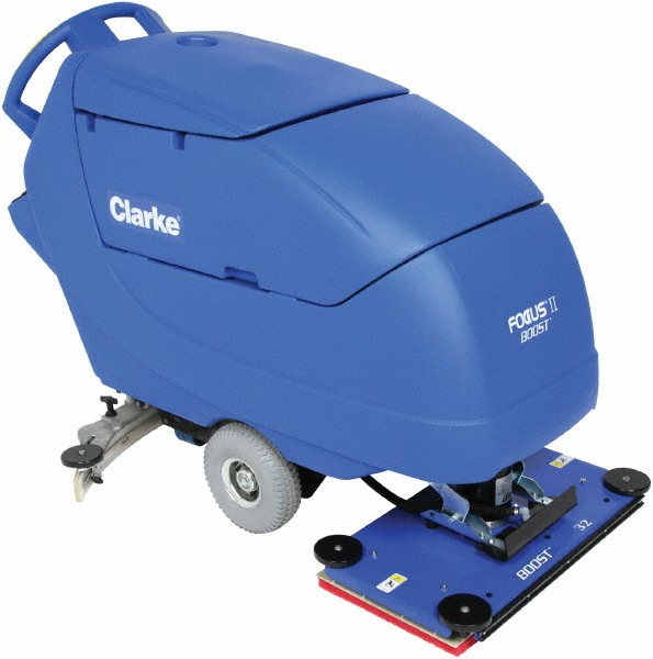Clarke 32" Cleaning Width, Battery Powered Floor Scrubber 35706944