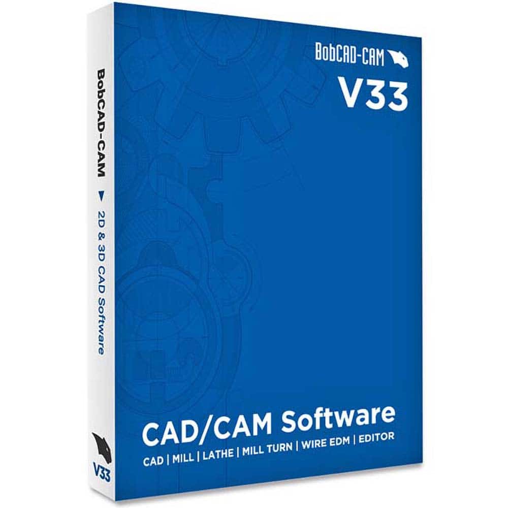 BobCAD-CAM 23070114 V33 Mill 5 Axis Pro CD-ROM 