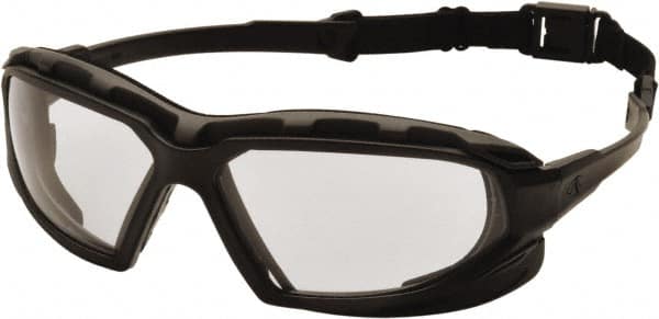 Size Universal Clear Polycarbonate Anti-Fog & Scratch Resistant Hybrid Safety Glasses/Goggles