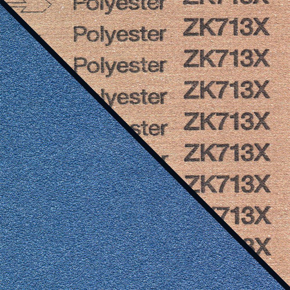 Lot De 100 Bandes Abrasives VSM ZK713T – 13 X 610 Mm – Grain 120, Pour Métaux